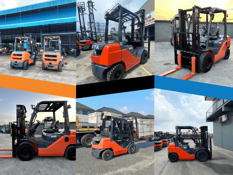 รถโฟล์คลิฟท์ไฟฟ้ามือสอง